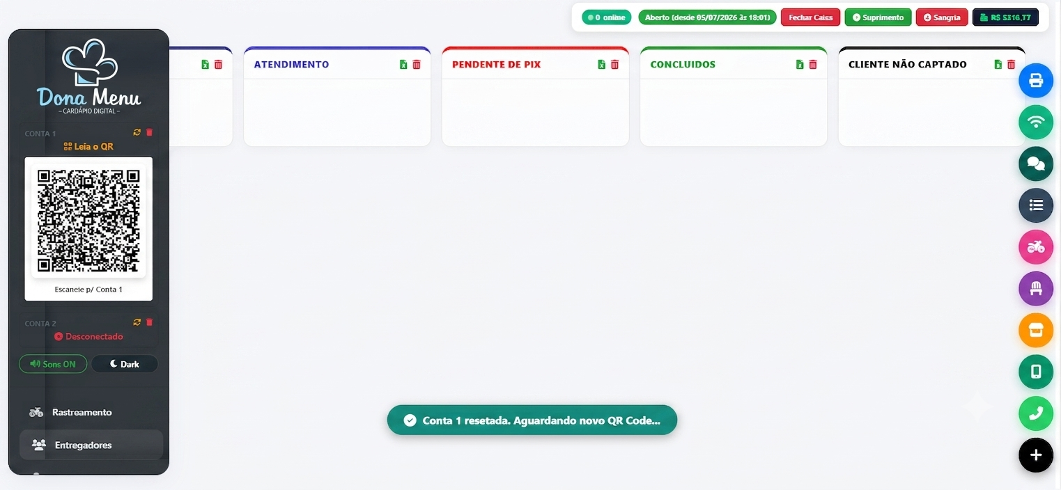Imagem da Página de login do site